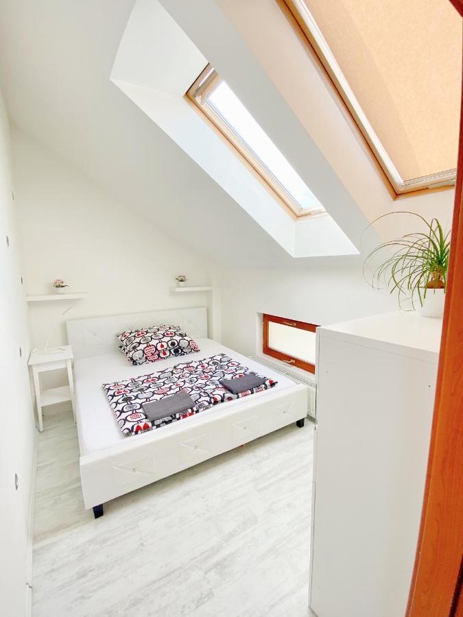 Loft With Rooftop And Free Parking In Garage Boedapest Buitenkant foto